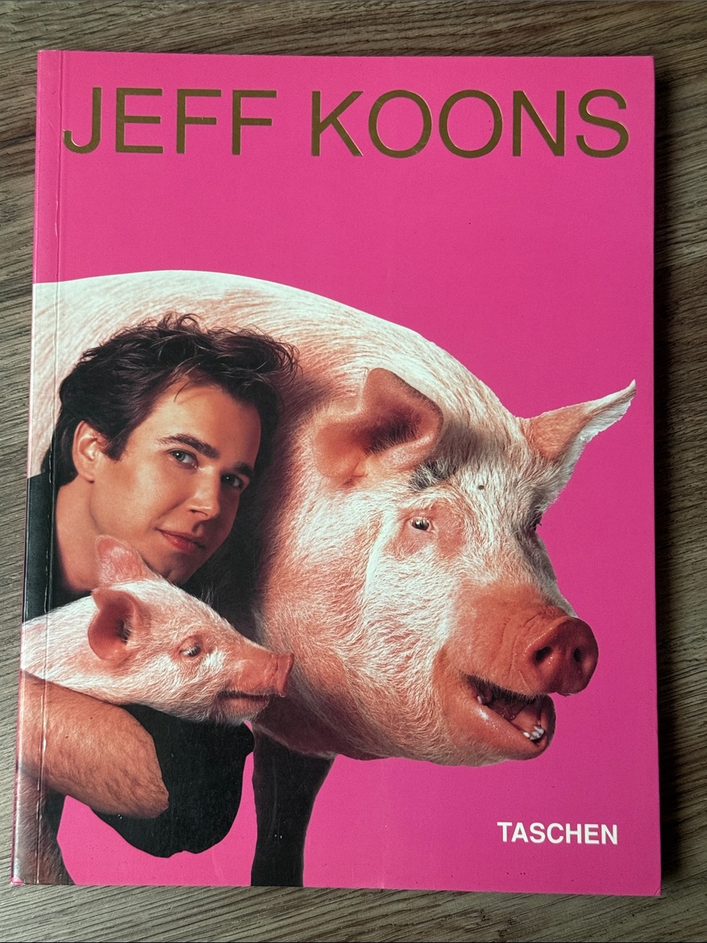 Vintage 1992 Jeff Koons TASCHEN Softcover Art Monograph - Rare Pink Cover